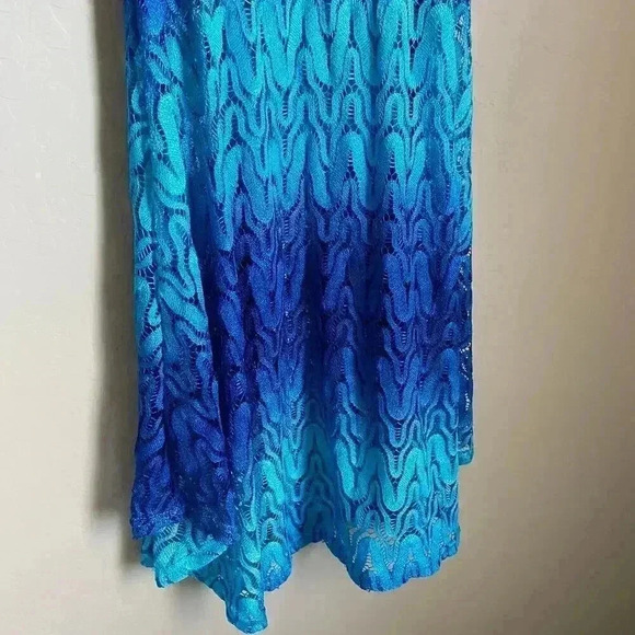 ELIF FOR JORDAN TAYLOR Crochet Wave Tank Dress - Picture 4 of 10